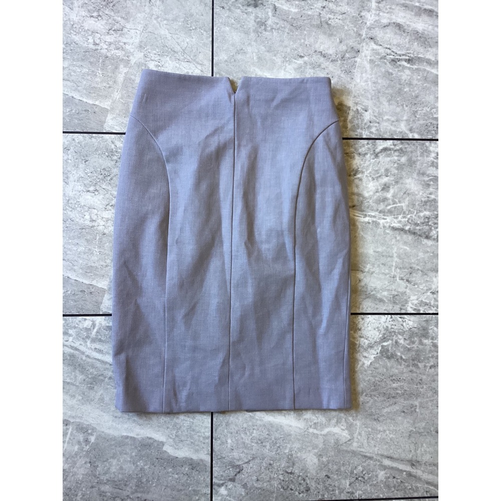 Express Womens Lavender Purple High Waisted Pencil Skirt Career Size 0